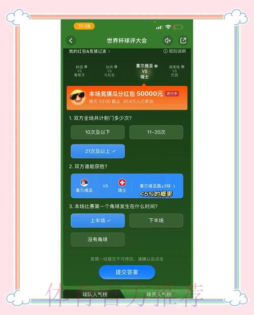 世界杯竞猜APP热门赛事推荐深度解析 世界杯竞猜APP热门赛事推荐深度解析