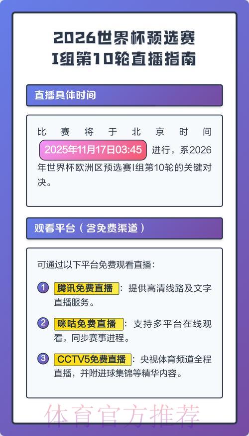 2026年世界杯直播安全收看指南 2026年世界杯直播安全收看指南